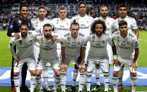 real madrid players currently